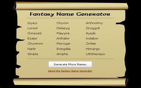 random fantasy name generator